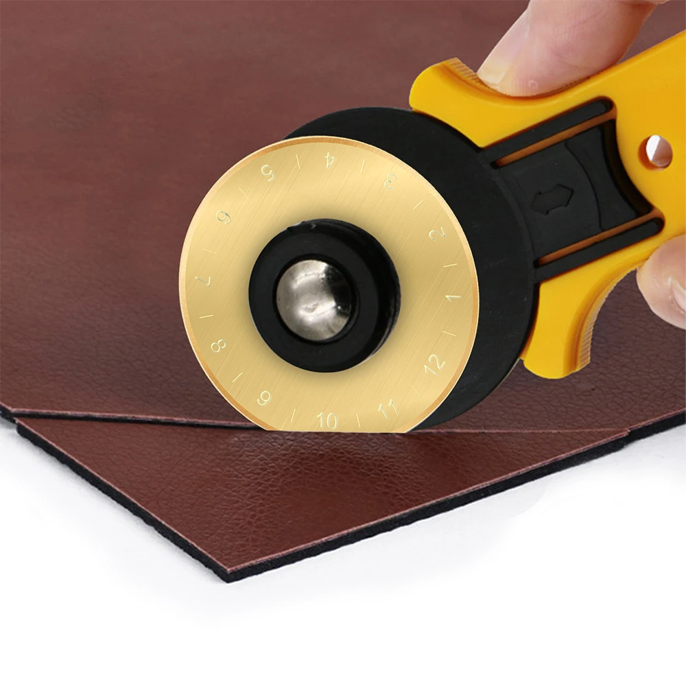 2 PK Roll The Gold 45MM Gold Titanium Coated Rotary Cutting Blade Refill
