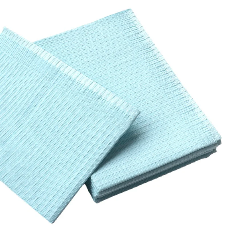 5Pcs Disposable Nail Art Manicure Mat Table Pad 34*45cm Double-Layer Waterproof Desk Protector Mat Salon Manicure Table Cloth &