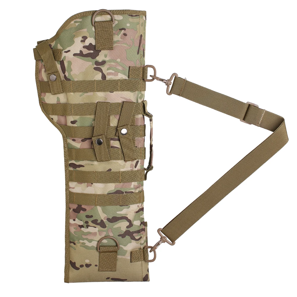Tactical Rifle Shotgun Scabbard 29 inch Molle Protective Shotgun Case Shoulder Sling Holster Military Army Gun Bags