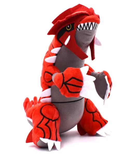 Gyarados popplio Charizard Dragonair Cosmog Mimikyu Rayquaza Magikarp Vulpix Groudon Rowlet Incineroar Litten PlushToy детский подарок - Цвет: Groudon