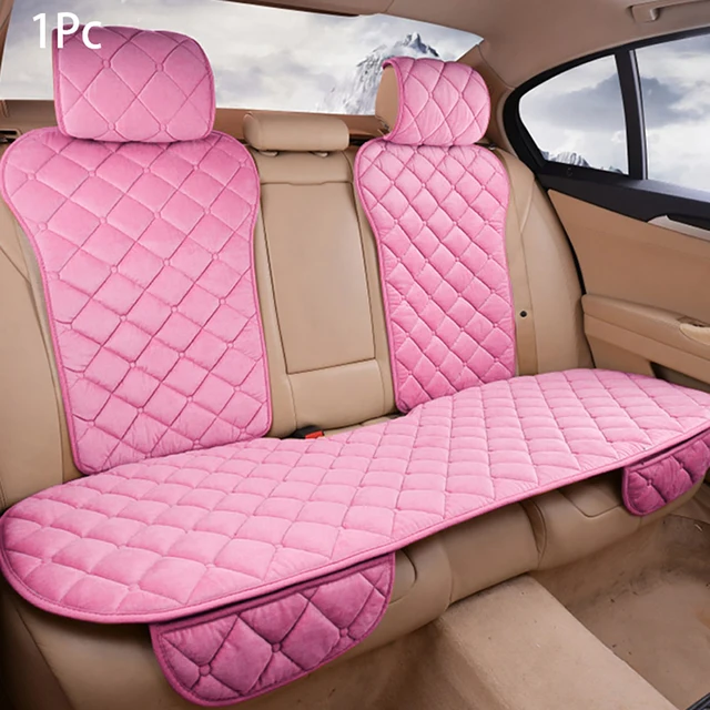 Plush Car Seat Cover Set Universal Pink Seat Cushion Auto Seat Protector  Mat Automobile Covers Fit Most Car Interior Accessories - Automobiles Seat  Covers - AliExpress