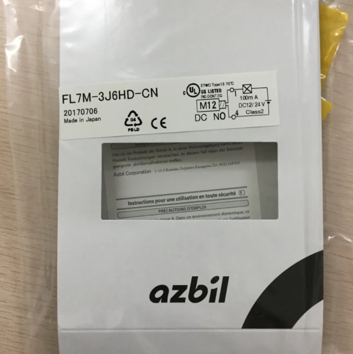 

1PC New Azbil FL7M-3J6HD-CN FL7M3J6HDCN Proximity Switch