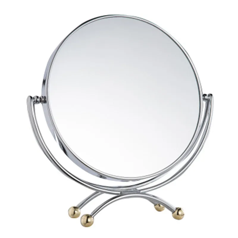 SpringQuan Новое настольное зеркало 7 дюймов металлическое Европейское стильное