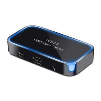 

Broadcast 4K HDMI Video Card UVC Live Streaming Game 1080p 60Hz UAC Plug And Play USB 3.0 Recording Conference Computer