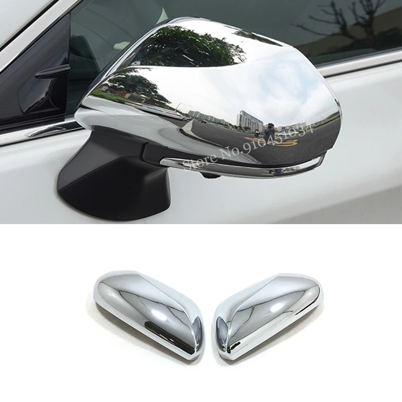 

ABS Chrome For Toyota Avalon 2018 2019 2020 2021 Car side door rearview mirror Cover Trim Sticker Car Styling Accessories