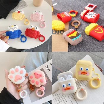 

Case For AirPods Case Silicone Cartoon Cute Funda For Airpods Cover Coque For Apple Airpods 1 2 Cover For Air Pod Case Etui