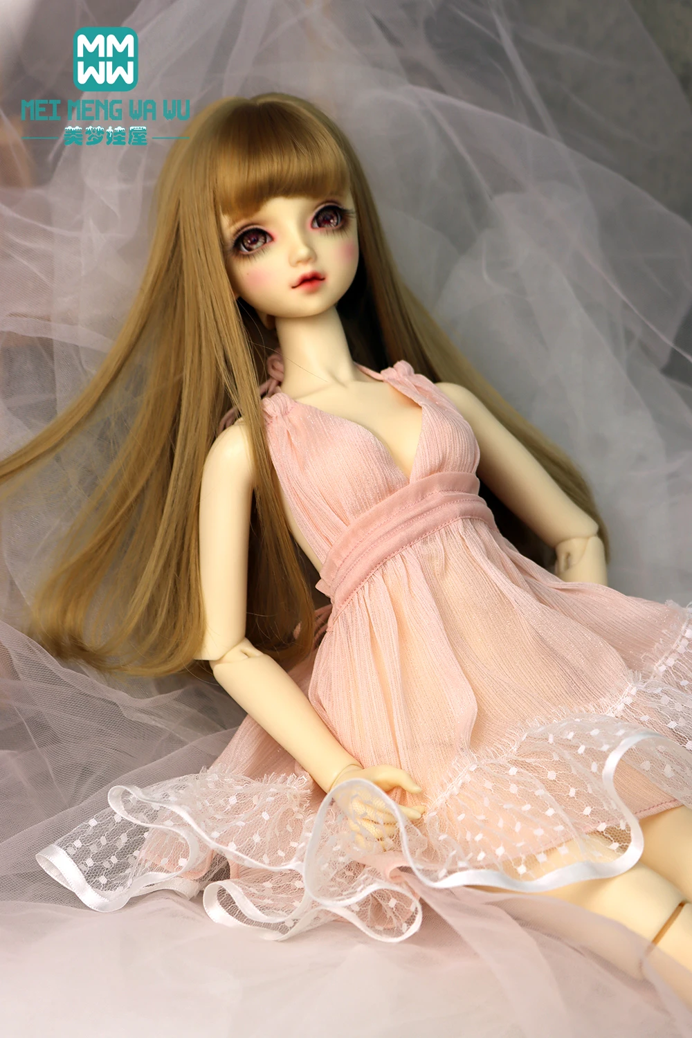 

58--60CM 1/3 BJD Doll Clothing DD SD Toy ball joint doll accessories fashion dress suspender skirt pajamas
