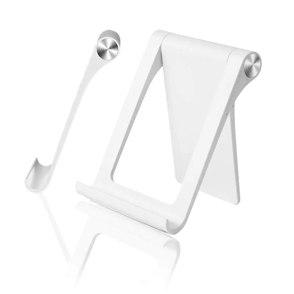 

Senhomtog Phone holder Foldable Plastic Adjustable Phone Holder Convenient for Mobile Phone Tablet Stand