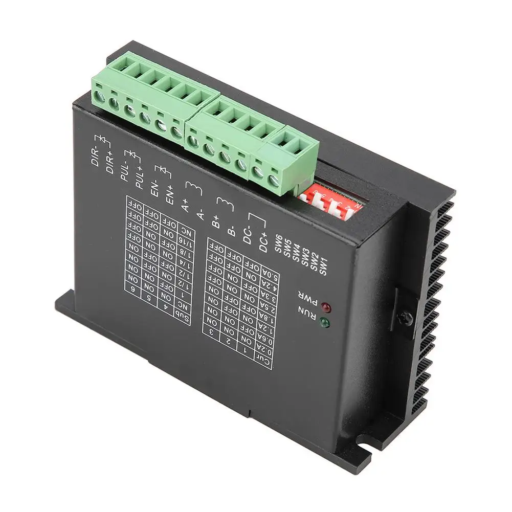 12 В-48 В постоянного тока TB6600 проектор шагового двигателя 42/57 ABS контроллер |