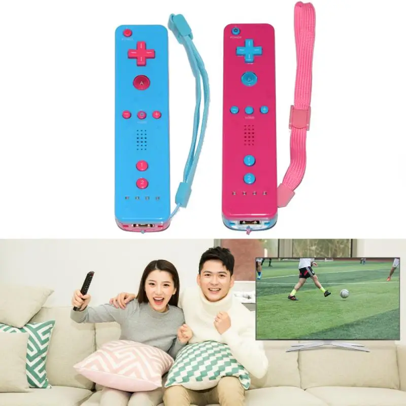 2 Colors Wireless Gamepad For Nintend Wii And Wii U Bluetooth-compatible Game Remote Controller Joystick Without Motion Plus