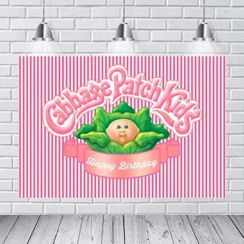 

Photography Background Abbage Patch Kids Children Birthday Custom Photo Studio Backdrop Background Vinyl Photo Background