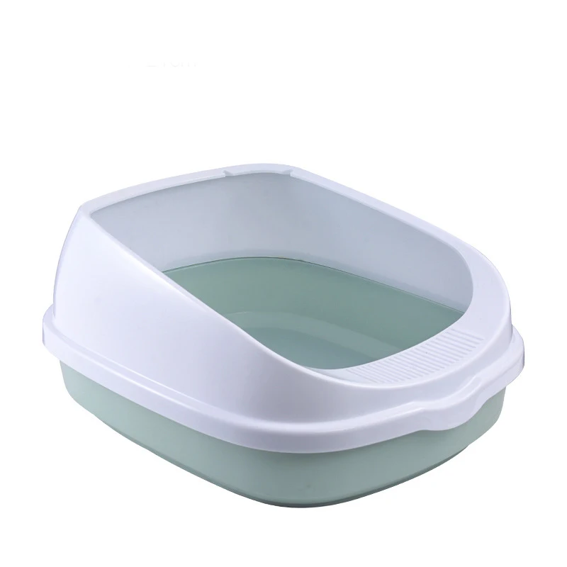 Pet Toilet Large Bedpan Anti Splash Cats Litter Box Cat Dog Tray with Scoop Kitten Dog Clean Toilette Plastic Sand Box Supplies