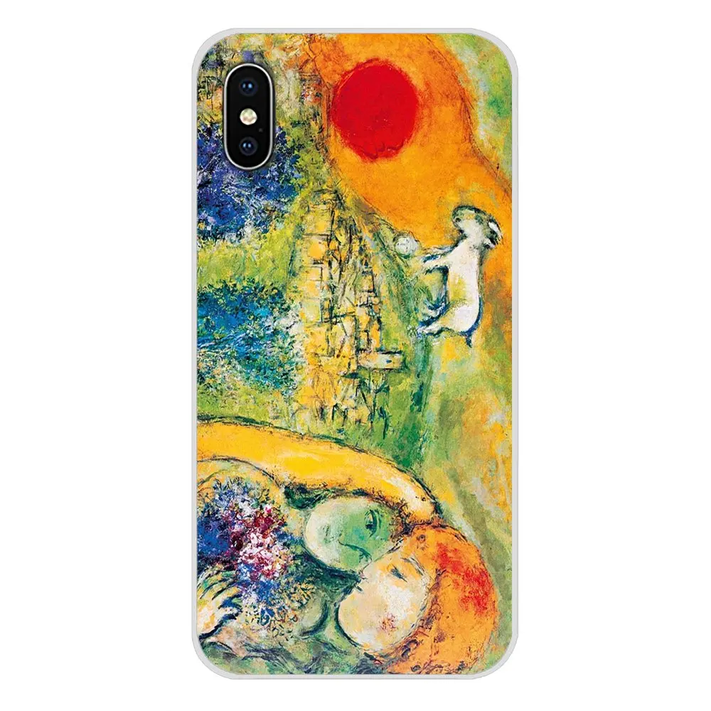 Аксессуары, чехлы для телефона, Марк Шагал, живопись для Apple IPhone X XR XS 11Pro MAX 4S 5s 5C SE 6S 7 8 Plus ipod touch 5 6 - Цвет: images 9