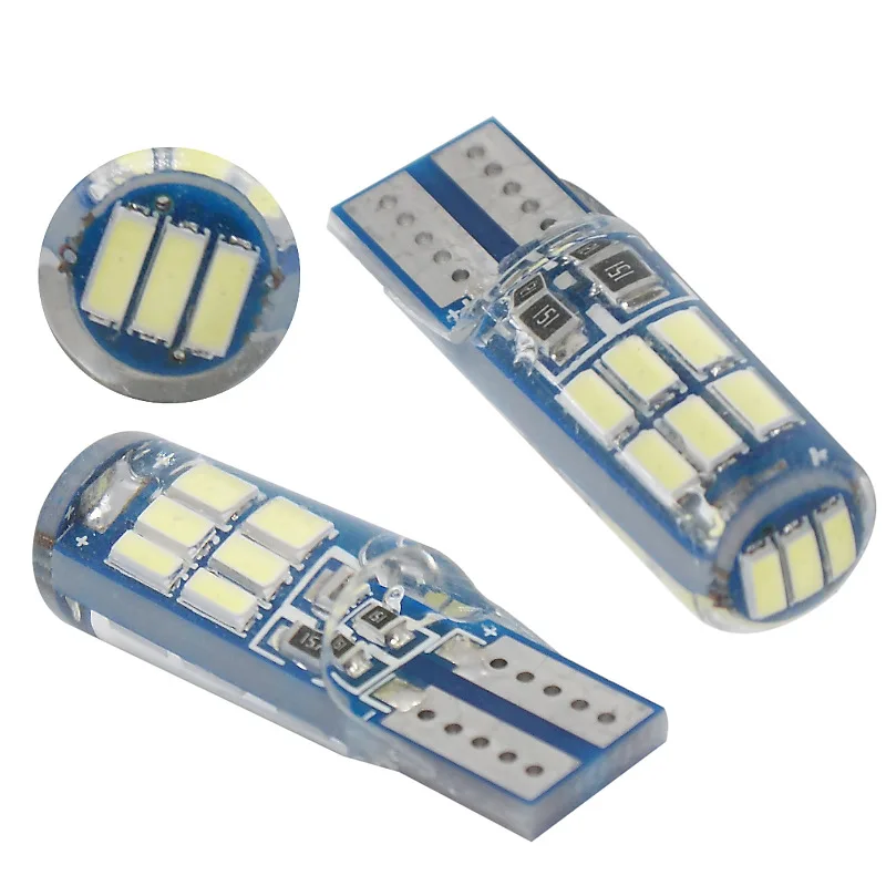 Напрямую от производителя T10 водонепроницаемый gui jiao deng 4014 15smd 3W Стробоскопическая Светодиодная лампа широкая лампа подсветки номерного знака