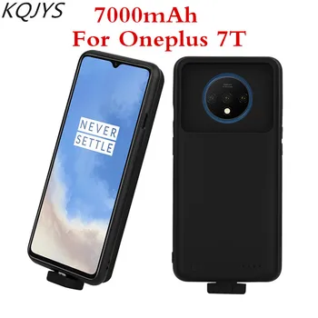 

KQJYS 7000mAh Power Bank Charging Back Cover For Oneplus 7T Battery Case Magnetic Backup Battery Charger Cases for One Plus 7T