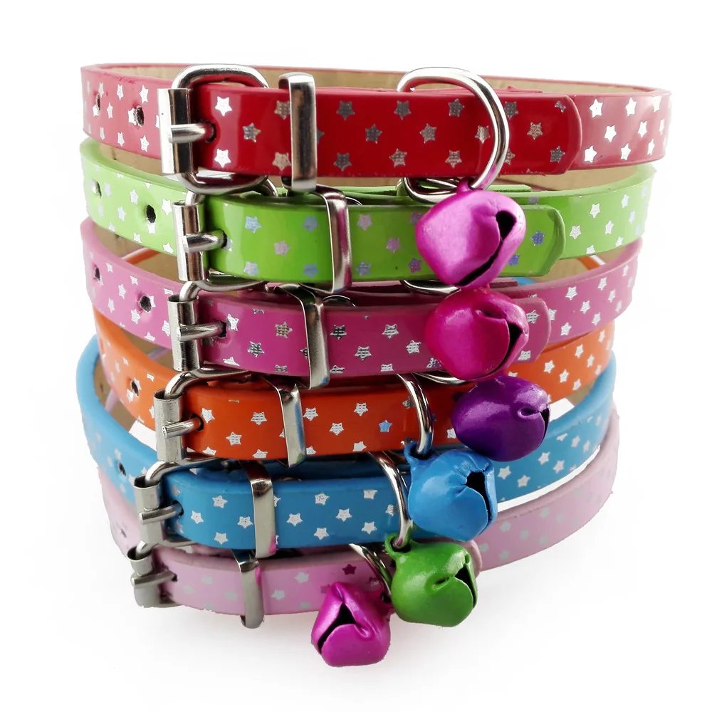 

Batch Pu Highlights Bell Cat Dog Collar Pet Supplies Dogs And Cats Supplies