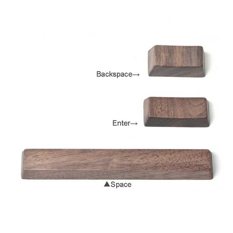 Аксессуары для клавиатуры Walunt Wood Keycap Oem профиль Mx механическая клавиатура R4 R3 R2 R1