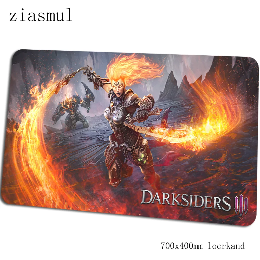 Darksiders геймерский коврик для мыши для запястий 70x40 см игровой коврик для мыши Новое поступление ноутбук аксессуары padmouse эргономичный коврик - Цвет: Size 700x400x2mm