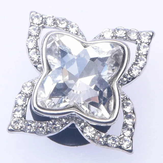 Bling Metal Croc Shoe Charms Women Butterfly Queen Crown Shoe Decorations Girl Flower Rhinestone Chains Wristband Accessories r6065