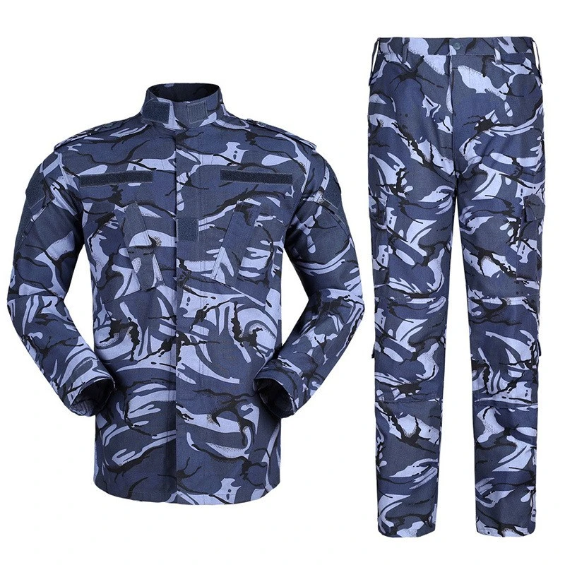 Camouflage Training Uniform Jacket Pants Suits Outdoor CS Shooting Camping