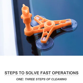 

Car Windshield Repair Kit Screen Glass Scratch Crack Repair Fluid Suction Cup