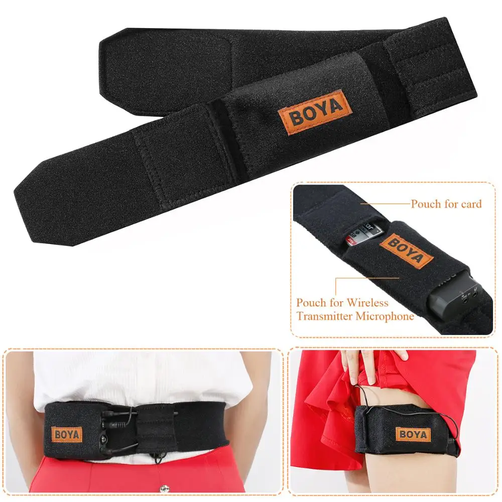 BOYA BY-MB2 Wireless Mic Belts Set Bodypack