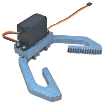 

3D Print DIY RC Robot Arm Gripper Mechanical Claw/Clamp with MG996 Servo RC Robotic Part DIY for Arduino