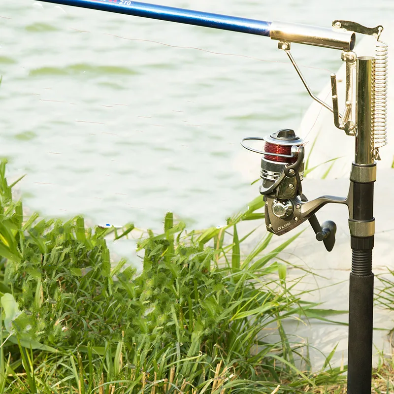  2.1m 2.4m 2.7m Sensitive Automatic Fishing Rod FPR Stainless Steel Telescopic Fishing Olta Spiniing