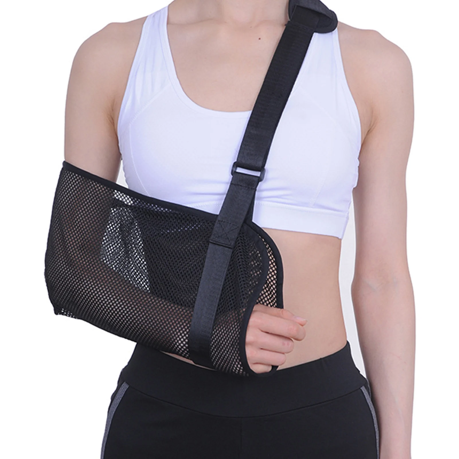 Mesh Arm Sling Medical Shoulder Immobilizer Breathable Cool Mesh Arm
