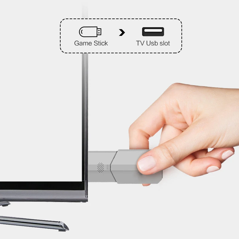 Новый Ретро Стик USB беспроводной ручной для ТВ Видео Игры Прочный игровой контроллер DOM668