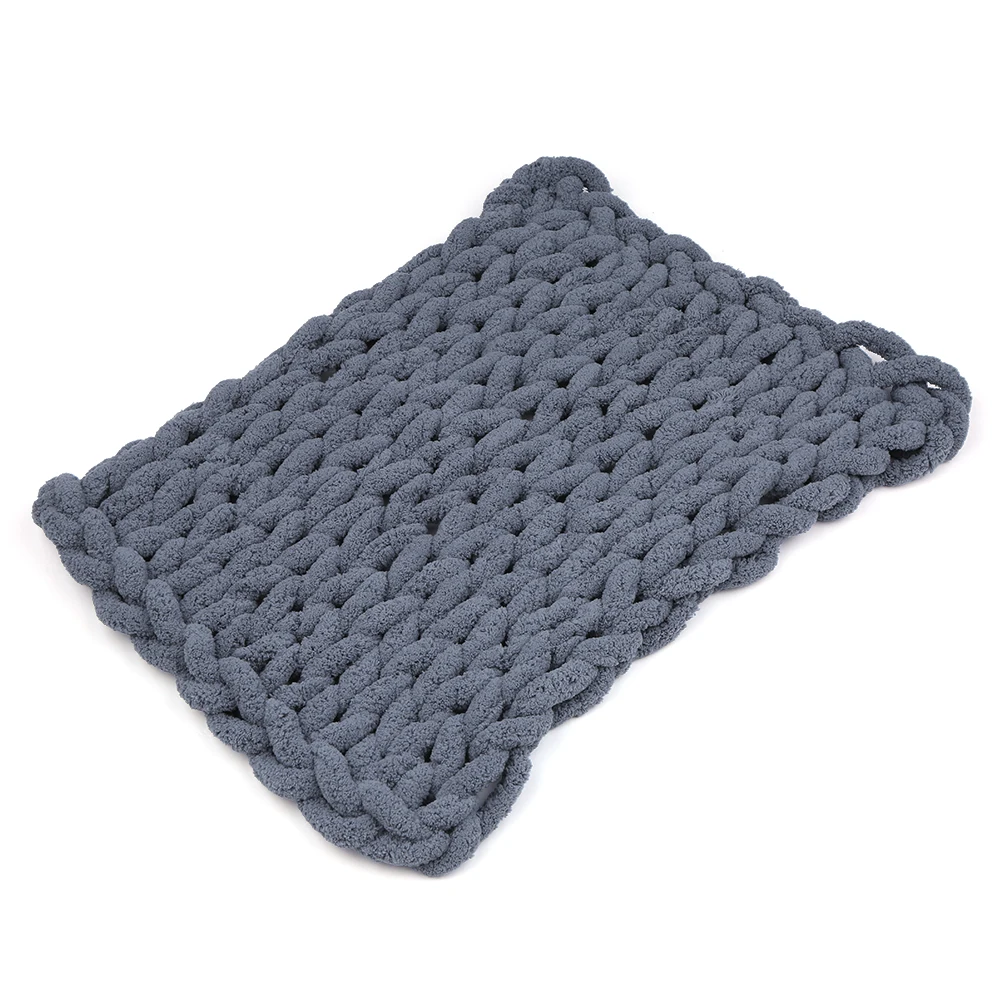 Большое шенилловое ручное одеяло s вязаное одеяло мягкое и удобное для кровати дивана зимнее мягкое теплое пледы