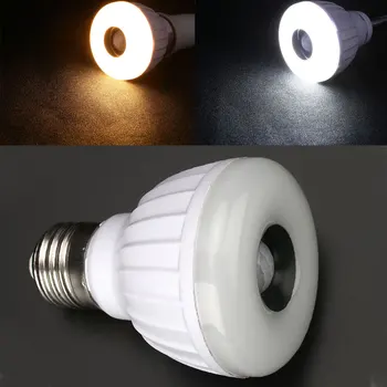 

5W E27 White 25-LED Lamp PIR Motion Sensor Detection Corridor Stair Light Bulb