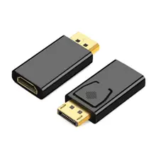 Прочный DisplayPort/AM к HDMI/AF 4K адаптер конвертер DP Мужской к HDMI Женский 1080P HD адаптер LX9A