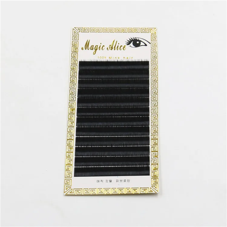 0.15C 8 Mm 12 Drainage Mink Hair Close Packed Grafting Planting Eyelash Densely Soft Close-packed Eyelash