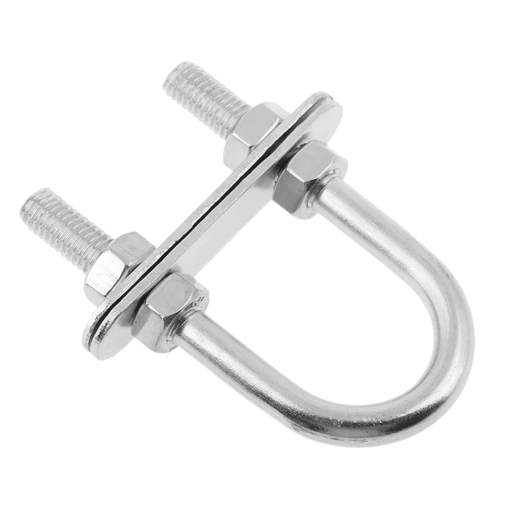 Marine-Grade 316 Stainless Steel U Bolt 7*80mm Fits Boat Marine Marine-Grade 316 Stainless Steel U Bolt 7*80mm Fits Boat Marine