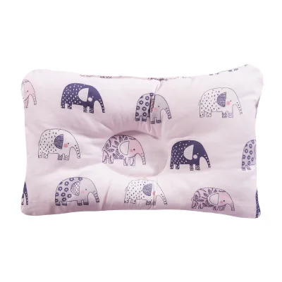 E Newborn Appease Sleep Pillow Kid Care Cartoon Pillows Printing Prevent Flat Head Shape Cushion Baby Head Protection Soft Cushion - Цвет: E