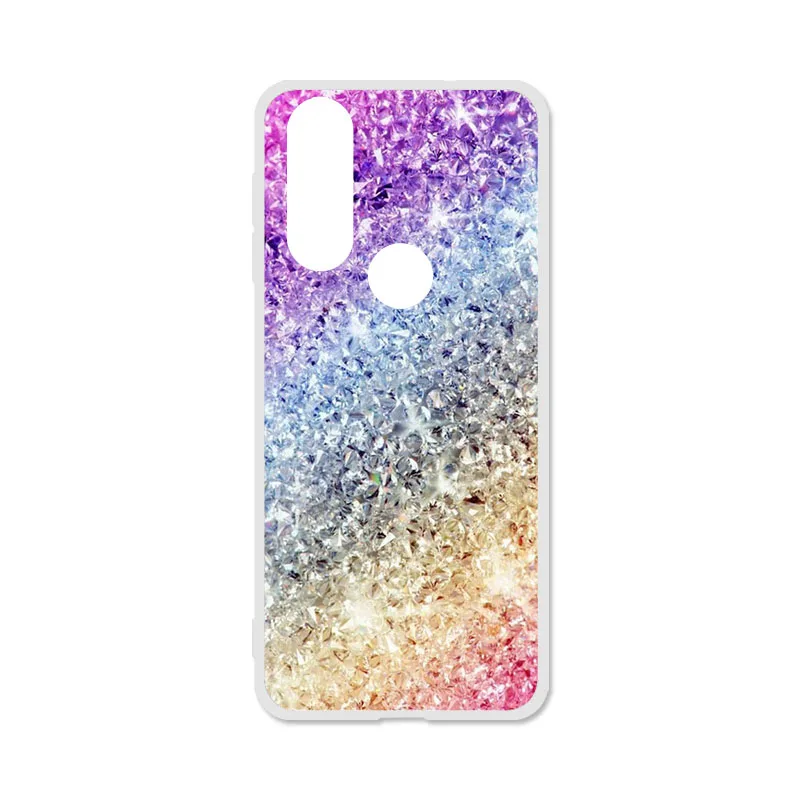 H055 Силиконовый чехол для Motorola One Action, чехол s, мягкий ТПУ, сделай сам, окрашенный чехол для телефона, для Moto One Action, чехлы, бампер, оболочка 6,3" - Цвет: H055