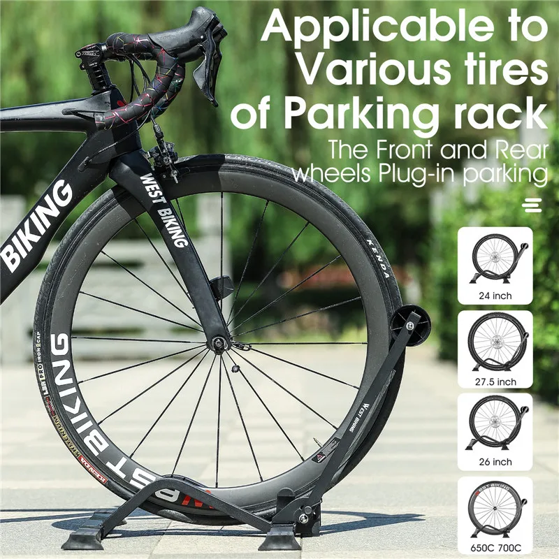 Bicycle Stand Vertical/ Horizontal Indoor Bike Storage Parking