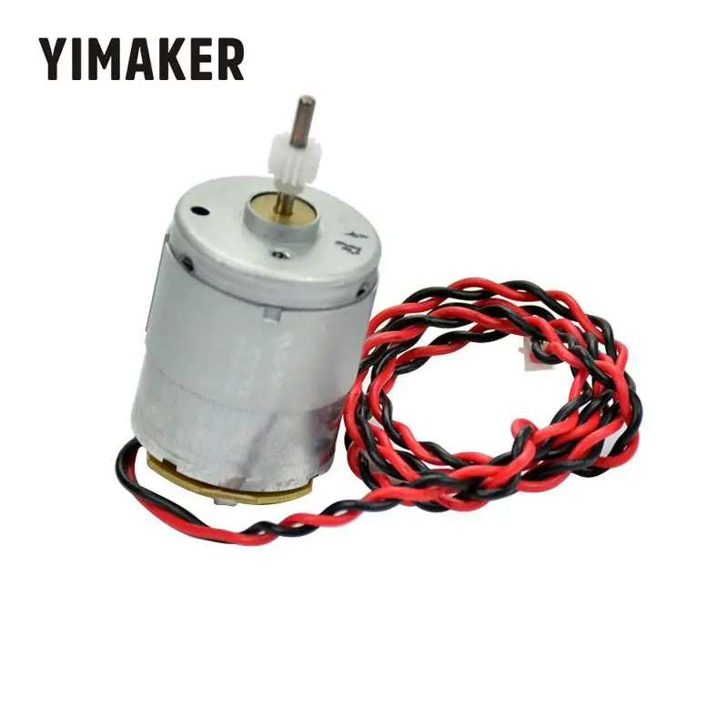 YIMAKER 24V Mabuchi RS 365 DC мотор 8000 об/мин, используемые для фен двигатели с проводом Шестерни