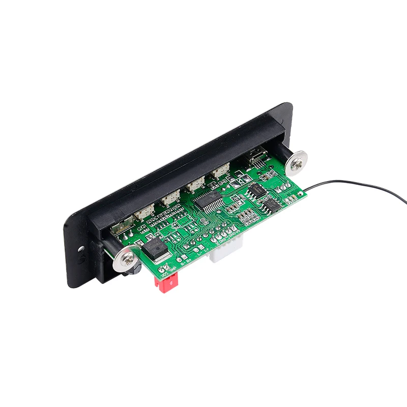 Автомобильный аудио MP3 декодер доска 12 В fm-радио двухканальный USB mp3-плеер модуль с пультом дистанционного управления подходит для автомобиля и мощности Ampli