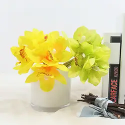 Модель Cymbidium Faberi букет Цветочная композиция искусство коллокация гостиная модель украшения комнаты размещается напрямую от производителя