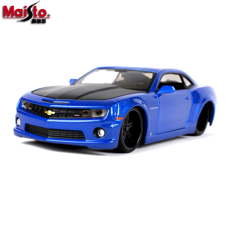 

Maisto 2010 Chevrolet Camaro ss rs Model Alloy Modified Car Model jin bai jian
