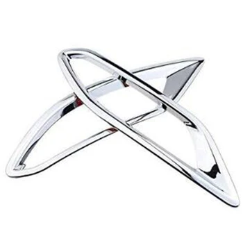 

for Honda HR-V/Vezel 2014-2019 Chrome Rear Tail Fog Light Foglight Lamp Cover Trim Reflector Bumper Frame Bezel Molding Garnish