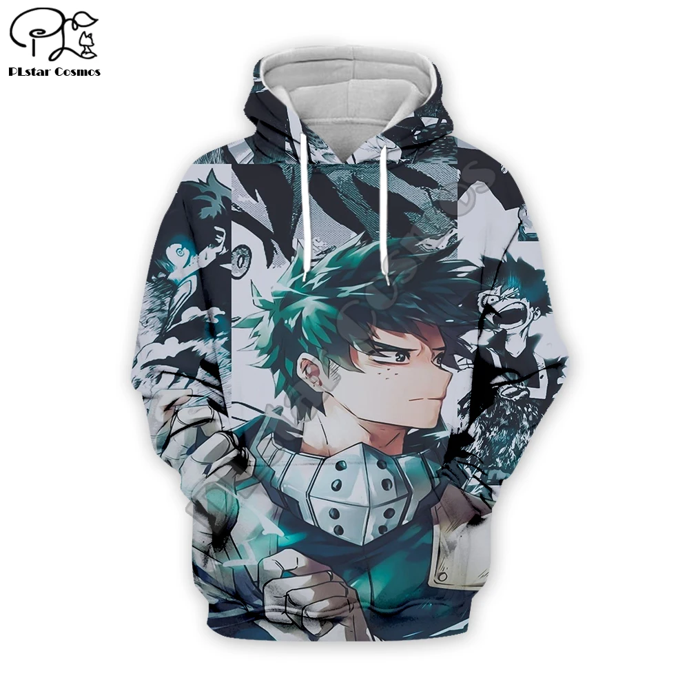 

PLstar Cosmos Hot Anime My Hero Academia Harajuku Colorful Tracksuit casual 3DPrint Hoodie/Sweatshirt/Jacket/shirts MenWomen s12