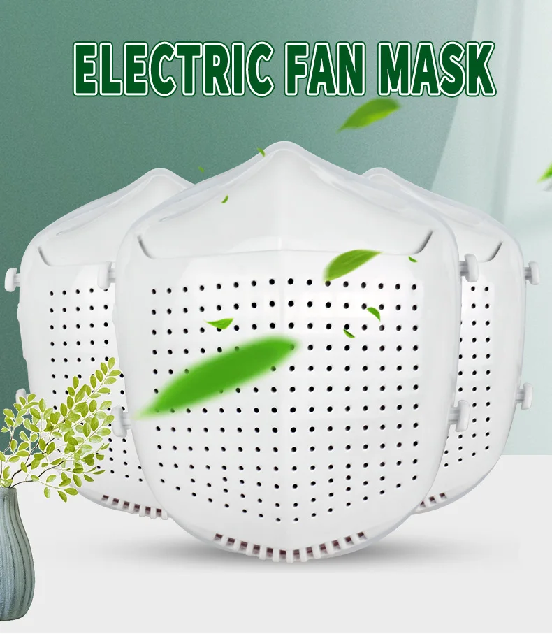 

Kids Electric Dust Mask,Respirator with Activated Carbon Filter, Automatic Fresh Air Purifying Dustproof Mask for Pollen Allergy