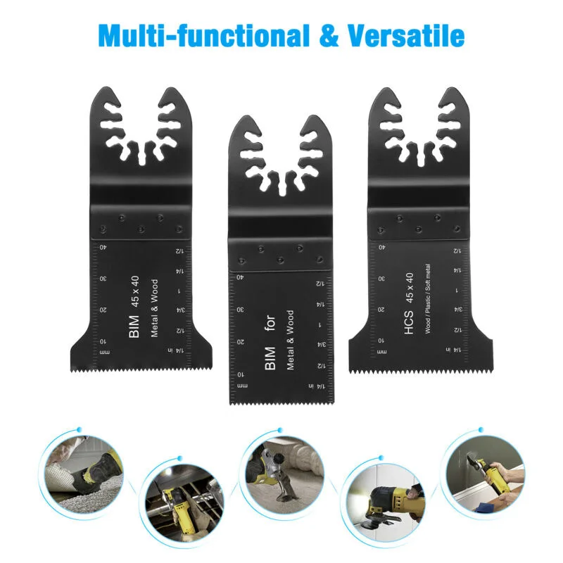 

Oscillating Multi Tool Saw Blades For Fein Milwaukee Makita B0SCH Equipment Set