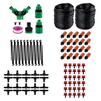 

30M Automatic Micro Drip Irrigation System Garden Irrigation Spray Self Watering Kits With Adjustable Dripper