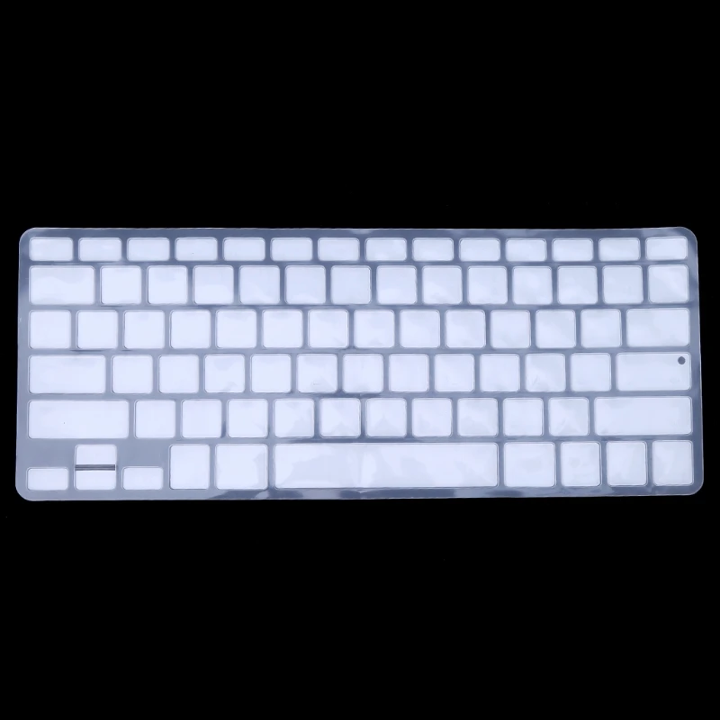 Американская версия русская Клавиатура силиконовый чехол для Apple Macbook Air Pro 13 15 E5BA