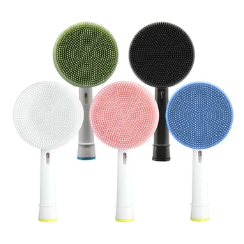 

5 Color Suitable For Braun Oral-B Electric Toothbrush Replacement Facial Cleansing Brush Head Electric Toothbrush Cleansing Head