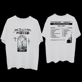 

Post Malone Hollywoods Bleeding Album Post Standing Tracklist White T Shirt Unisex Histper Cool Hoodie Sweater